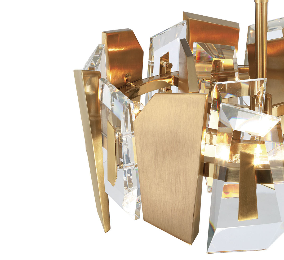 CASTELLANA 12405-037, 4 Light Convertible Ceiling Mount/Pendant