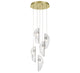 SORRENTO 12407-017-07, 5 Light Round LED Chandelier