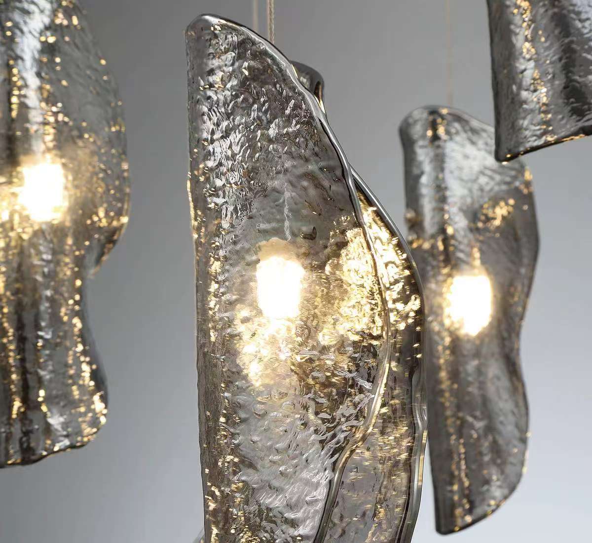 Dimmable 5 Light Round LED Chandelier - SORRENTO 12407-019-02