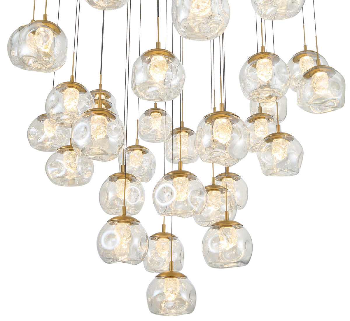 CAMERINO 12443-02, 31 Light Round LED Chandelier