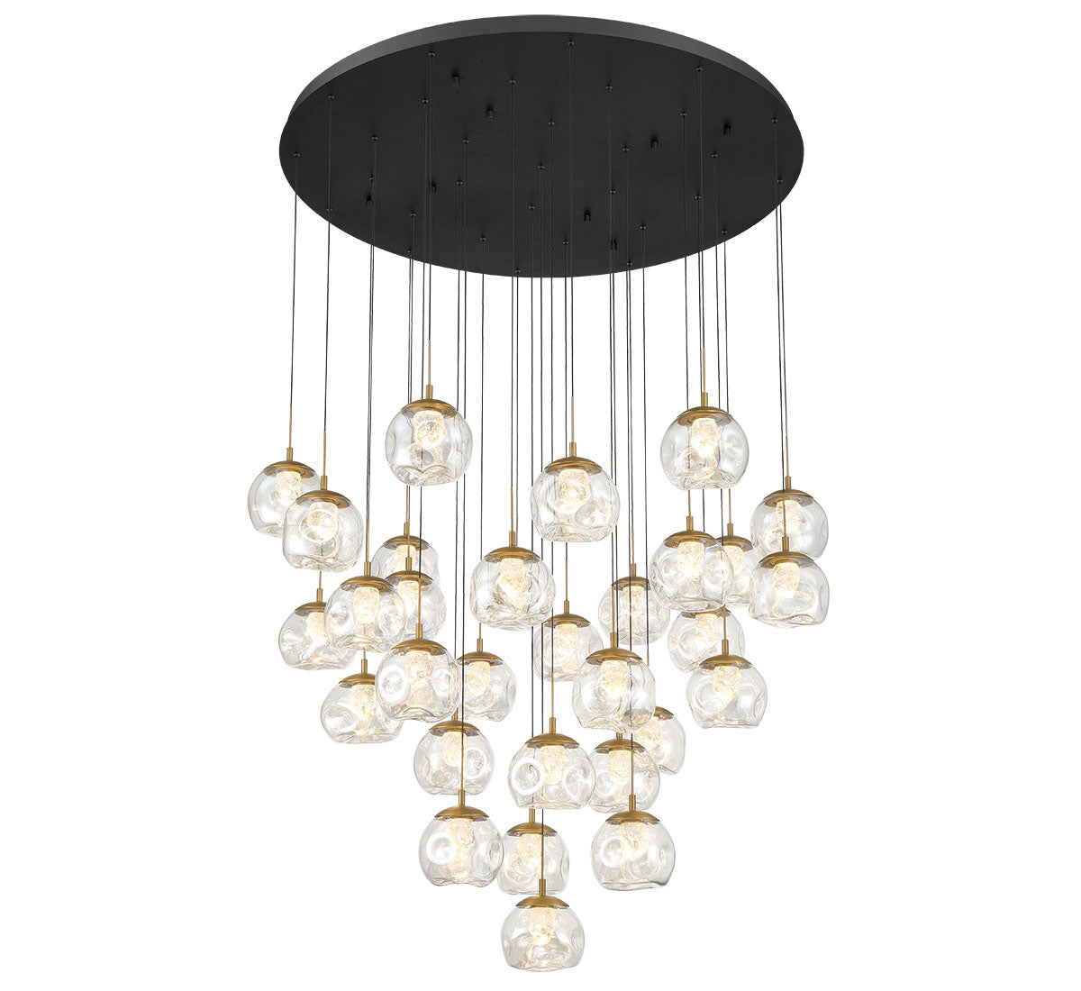 CAMERINO 12443-02, 31 Light Round LED Chandelier