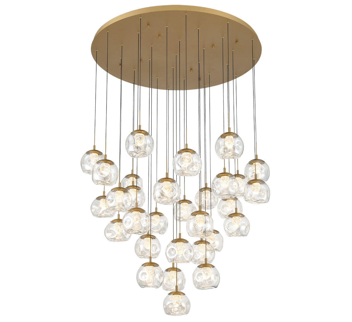 CAMERINO 12443-030, 31 Light Round LED Chandelier