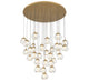 CAMERINO 12443-030, 31 Light Round LED Chandelier