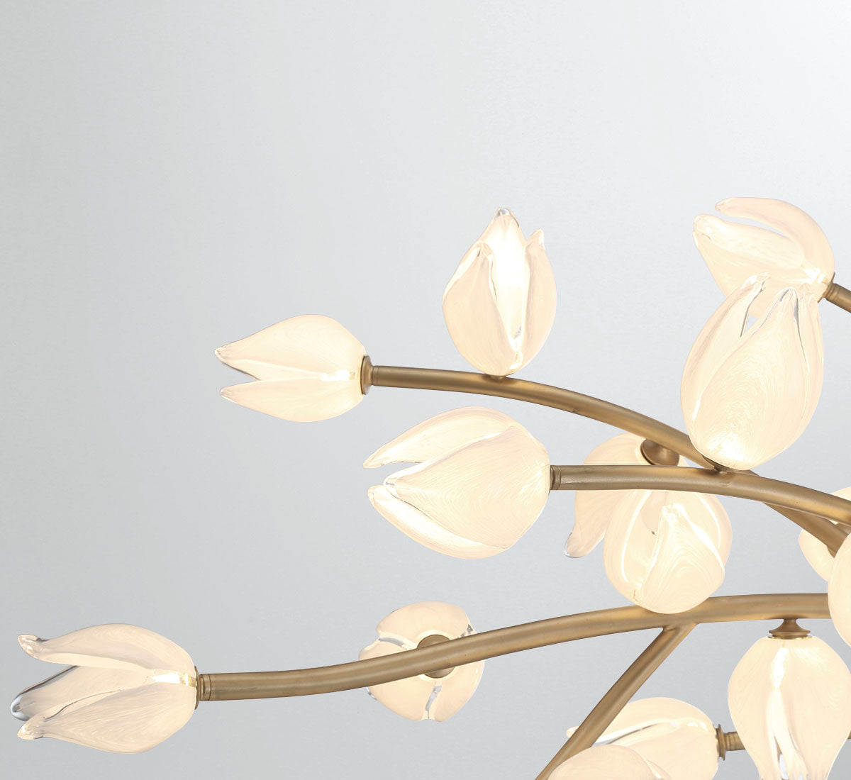 Dimmable 15 Light LED Chandelier