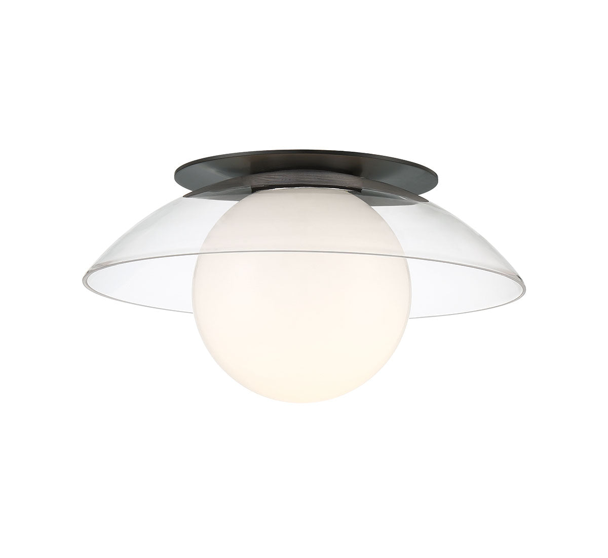 ANCONA 10125-01, Small 1 Light Ceiling/Wall Mount